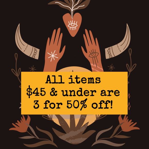 All items $45 & under are 3 for 50% off! - Picture 7 of 8